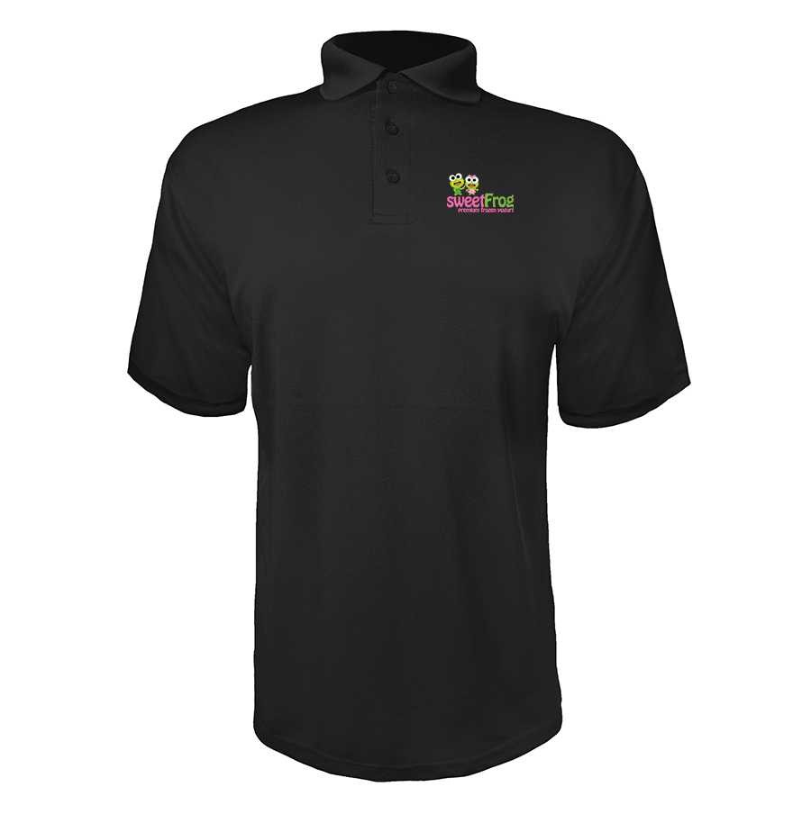 Men's Sweet Frog Frozen Polyester Polo