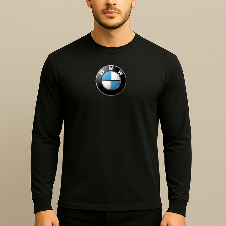 Men's BMW Motorsports Car Long Sleeve T-Shirt