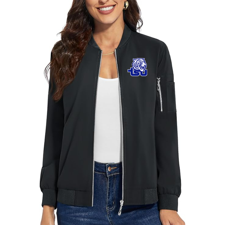 Women's Tennessee State Tigers  Premium Bomber Jacket Outerwear