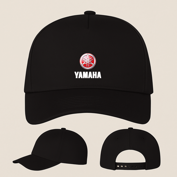 Yamaha Five Panel Twill Snapback Cap
