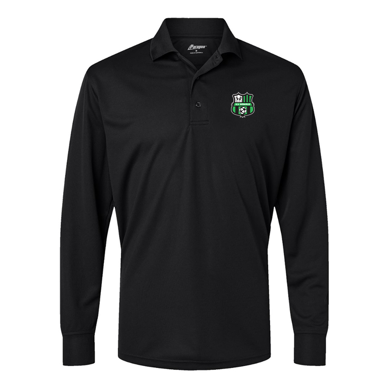 Men's  U.S. Sassuolo Soccer Paragon Prescott Long Sleeve Polo