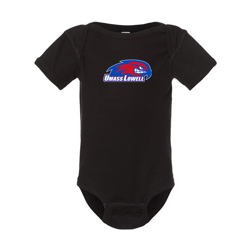 UMass Lowell River Hawks Rabbit Skins Infant Baby Rib Bodysuit