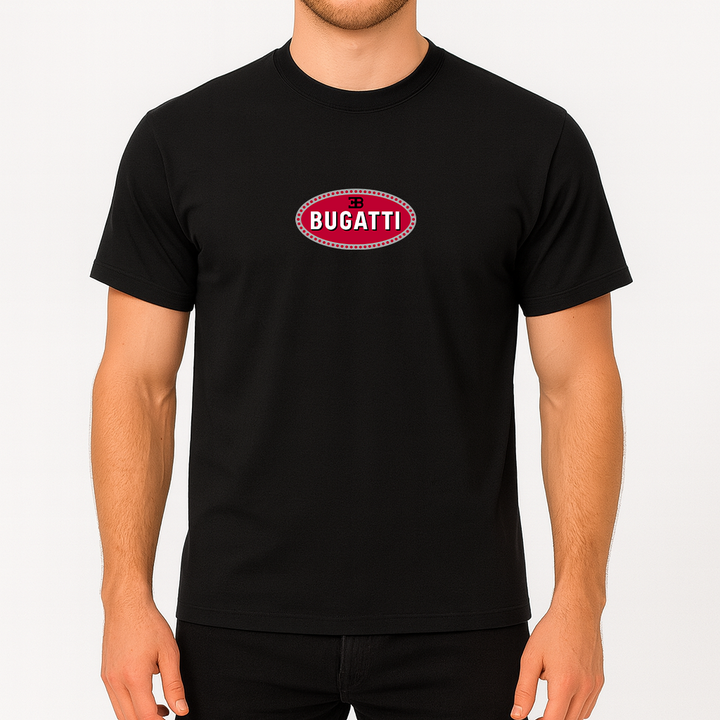 Men’s Bugatti Car Cotton T-Shirt