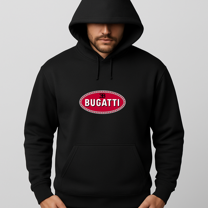Men’s Bugatti Car Pullover Hoodie