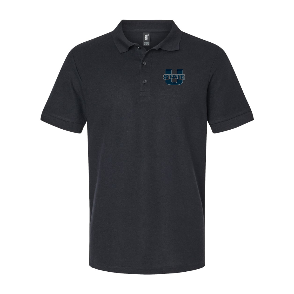 Men's Utah State Aggies Gildan Hammer Pique Polo