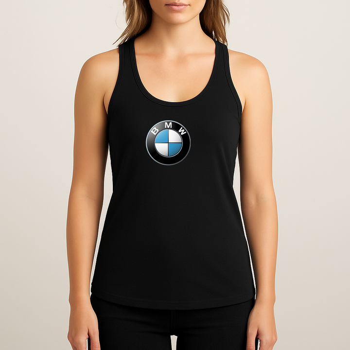 Women's BMW Car Racerback Tank Top
