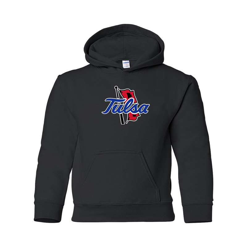 Youth Tulsa Golden Hurricane Gildan Heavy Blend  Hooded Sweatshirt