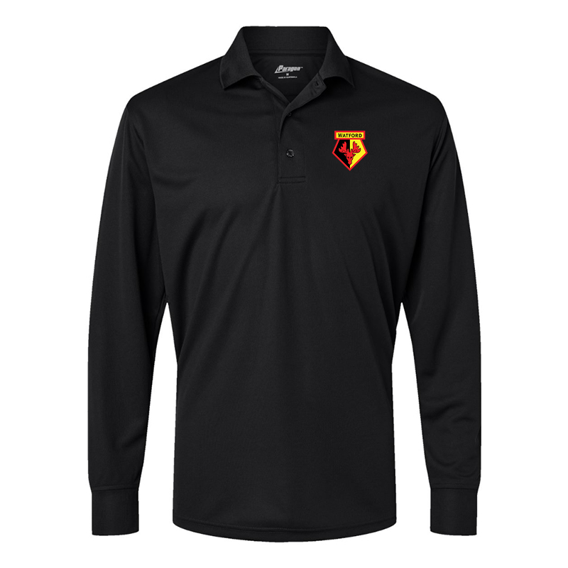 Men's Watford Soccer Paragon Prescott Long Sleeve Polo
