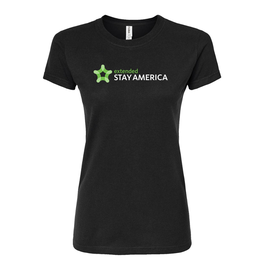 Women’s Extended Stay America  Round Neck T-Shirt
