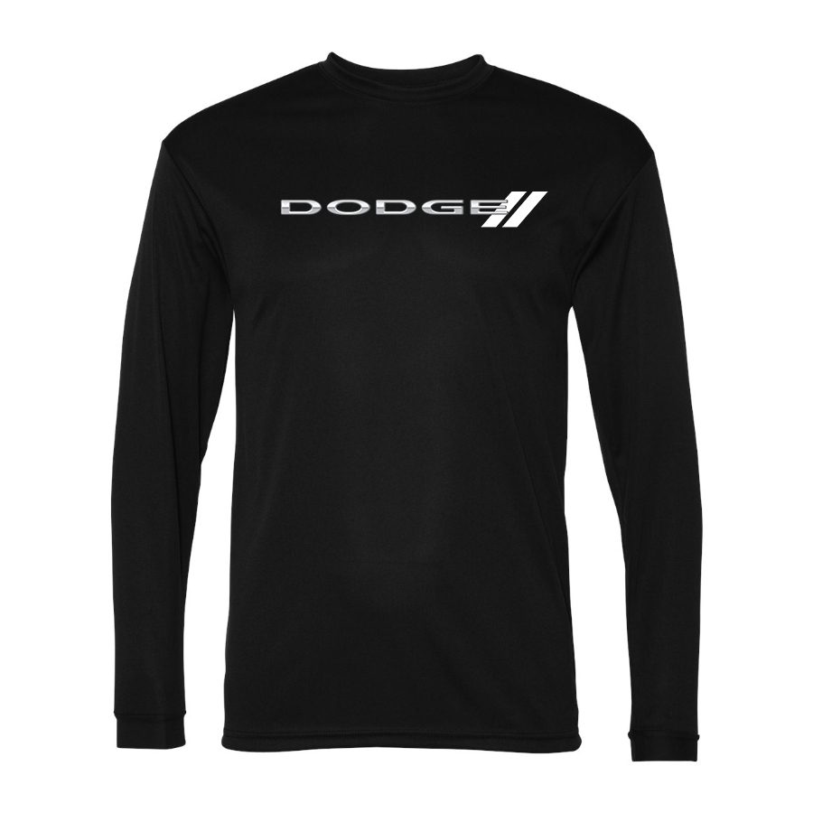 Men's  Dodge Car  Polyester Long Sleeve T-Shirt