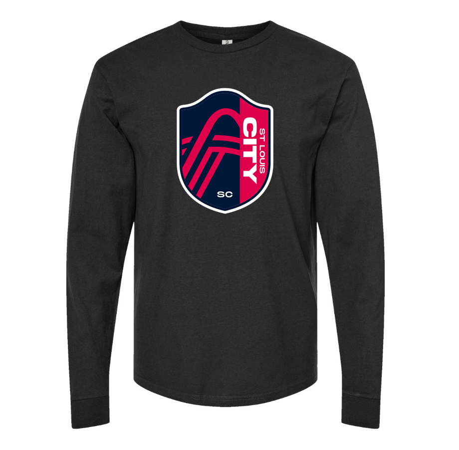 Men's St. Louis City Soccer Long Sleeve T-Shirt