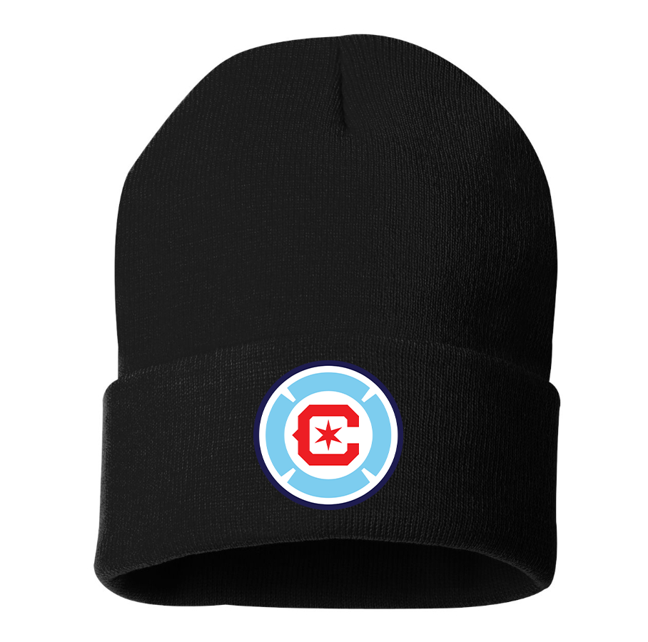Chicago fire Soccer Beanie Hat