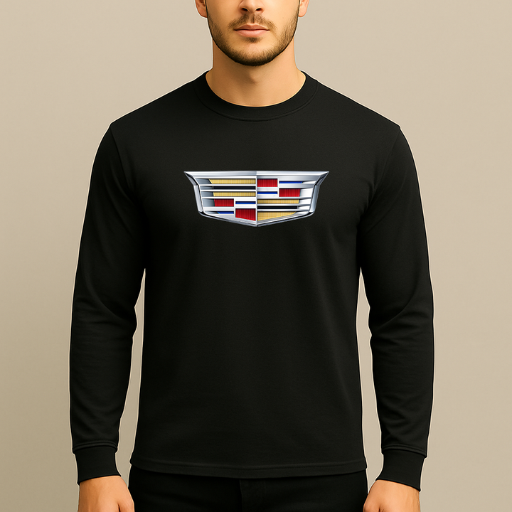 Men’s Cadillac Car Long Sleeve T-Shirt