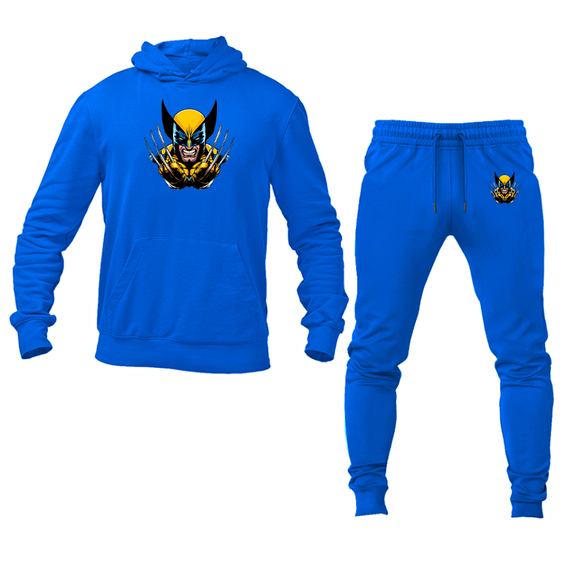 Men's Wolverine 2025 Art  Hoodie Joggers Set