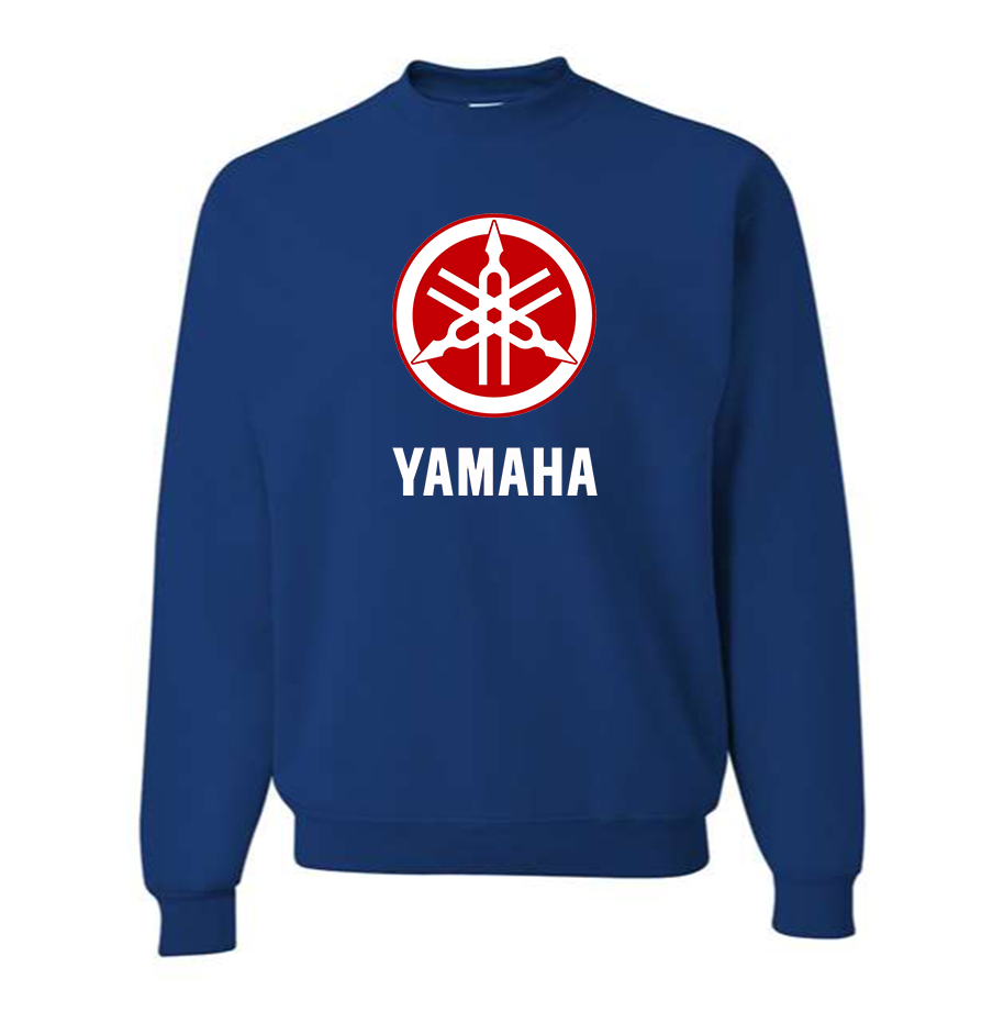 Men's Yamaha Motorcycle Crewneck Comfy Sweatshirt