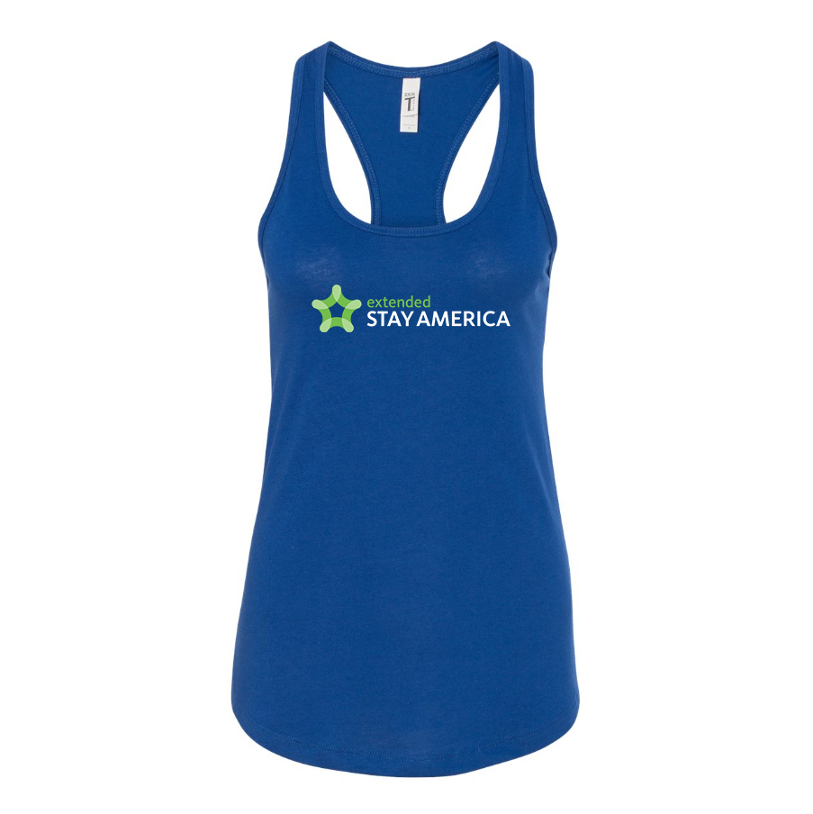 Women's Extended Stay America Racerback Tank Top