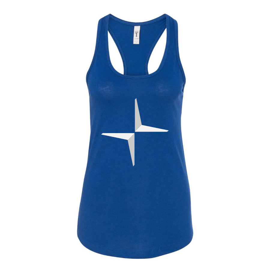 Women's Polestar Electric Car Racerback Tank Top