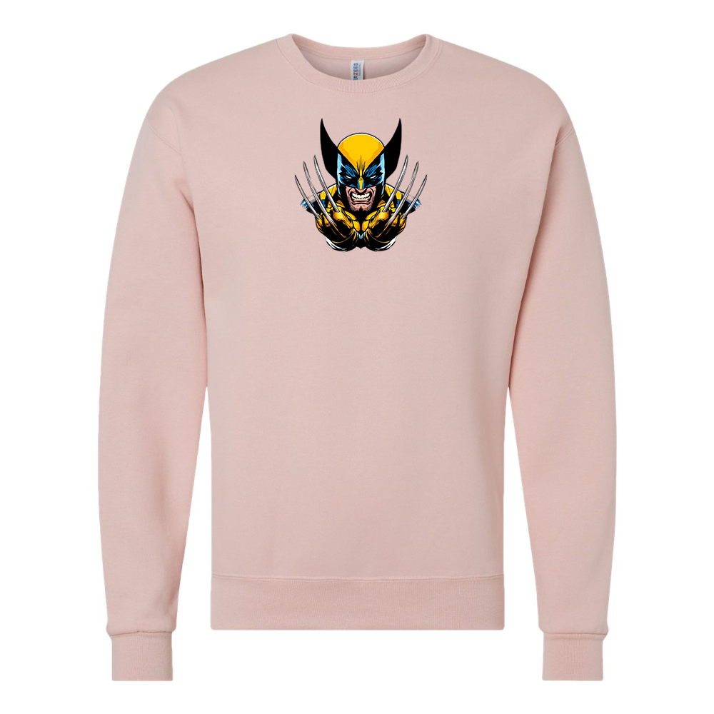 Men's Wolverine 2025 Art    JERZEES NuBlend Crewneck Sweatshirt