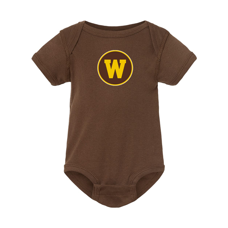 Western Michigan Broncos Rabbit Skins Infant Baby Rib Bodysuit