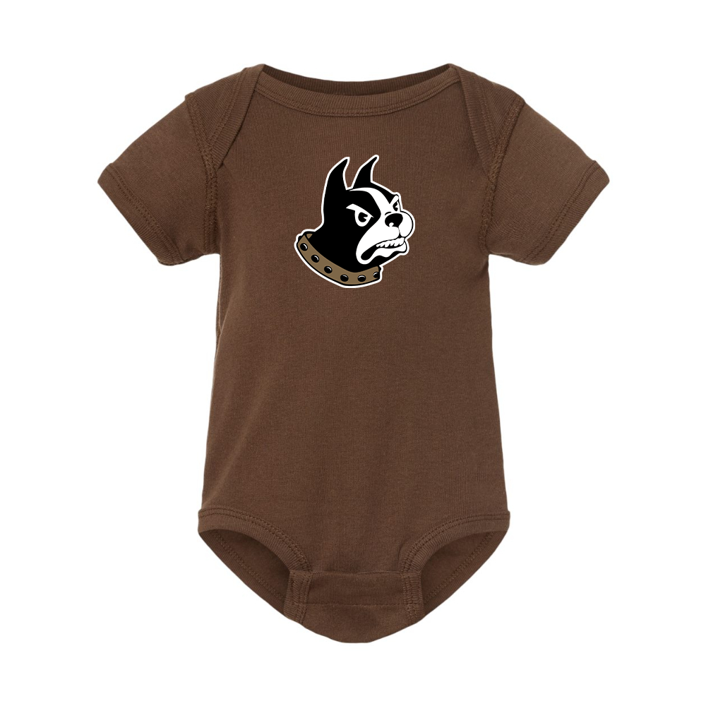 Wofford Terriers   Rabbit Skins Infant Baby Rib Bodysuit