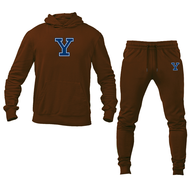 Men's  Yale Bulldogs Hoodie Joggers Set