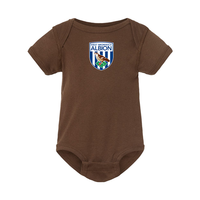 West Bromwich Albion Soccer  Rabbit Skins Infant Baby Rib Bodysuit