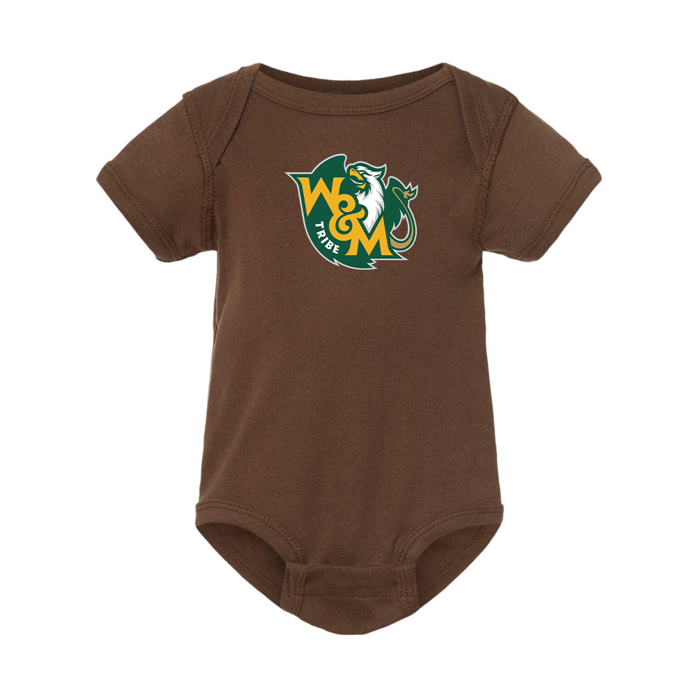 William and Mary Tribe  Rabbit Skins Infant Baby Rib Bodysuit