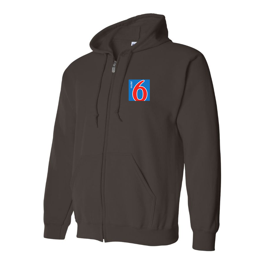 Men's Motel 6 Zipper Hoodie
