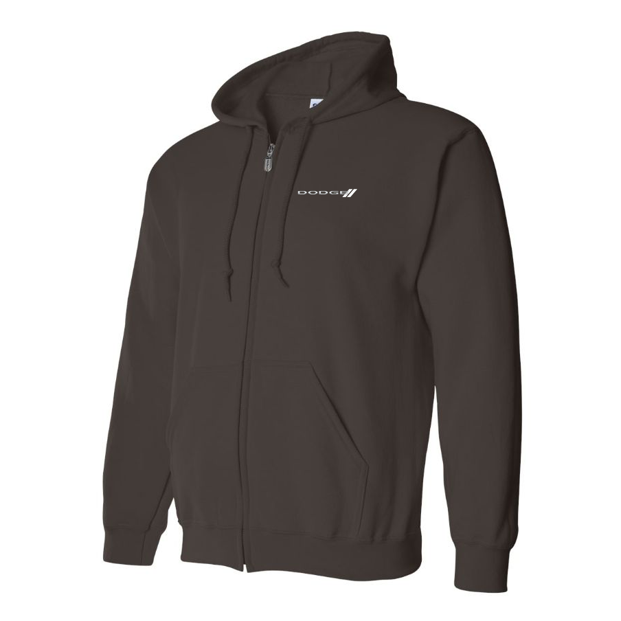 Men's Dodge Car  Zipper Hoodie