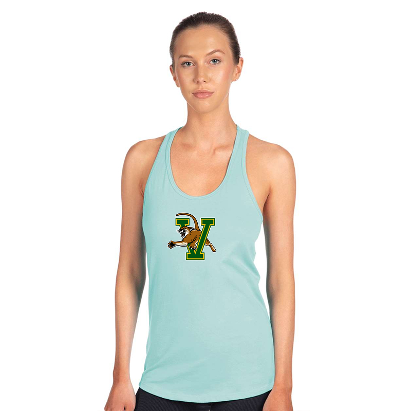 Women's Vermont Catamounts Next Level Ideal Racerback Tank