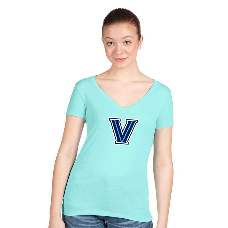 Women's Villanova Wildcats Next Level V-Neck T-Shirt