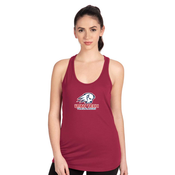 Women's Utah Tech Trailblazers Next Level Ideal Racerback Tank