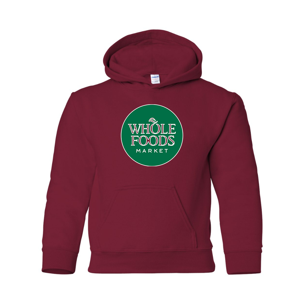 Youth Whole Foods Market Gildan Heavy Blend  Hooded Sweatshirt