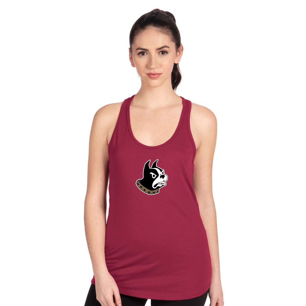 Women's Wofford Terriers Next Level Ideal Racerback Tank
