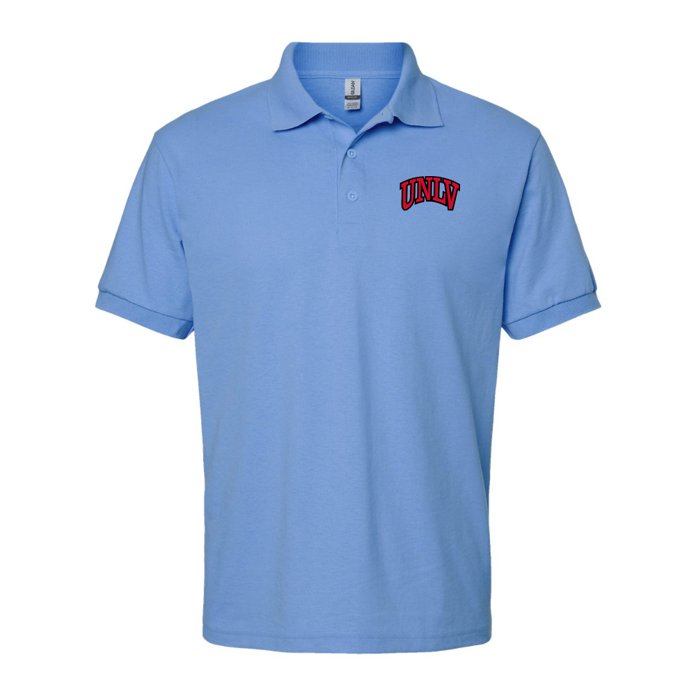 Men's UNLV Rebels Gildan Dry Blend Jersey Polo
