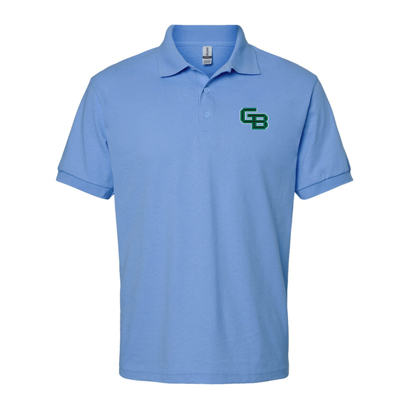 Men's  Wisconsin Green Bay Phoenix Gildan Dry Blend Jersey Polo