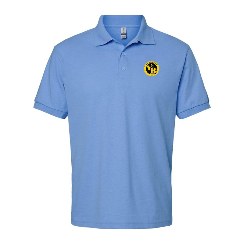 Men's Young Boys Soccer Gildan Dry Blend Jersey Polo