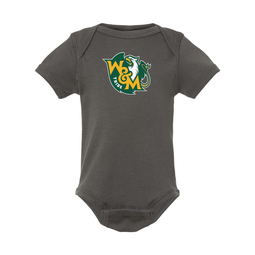 William and Mary Tribe  Rabbit Skins Infant Baby Rib Bodysuit