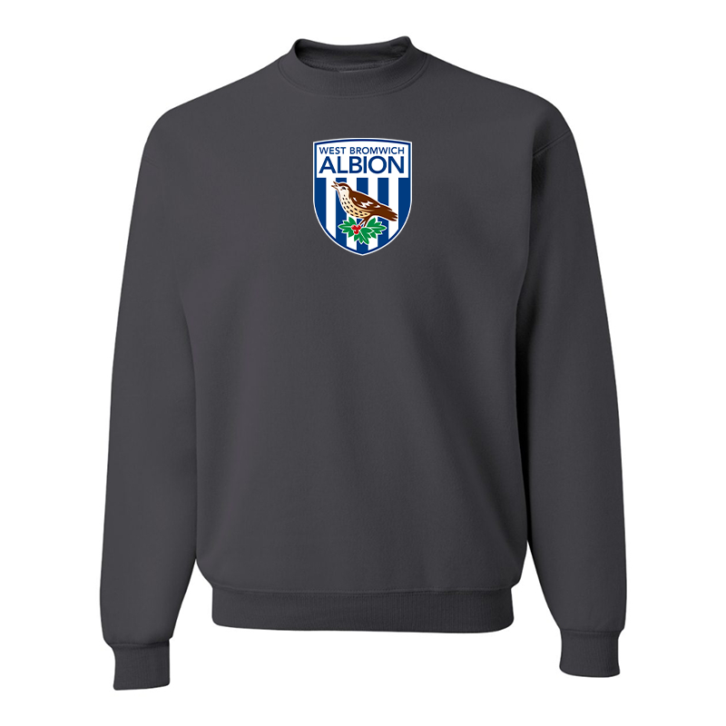 Men's West Bromwich Albion Soccer JERZEES NuBlend Crewneck Sweatshirt