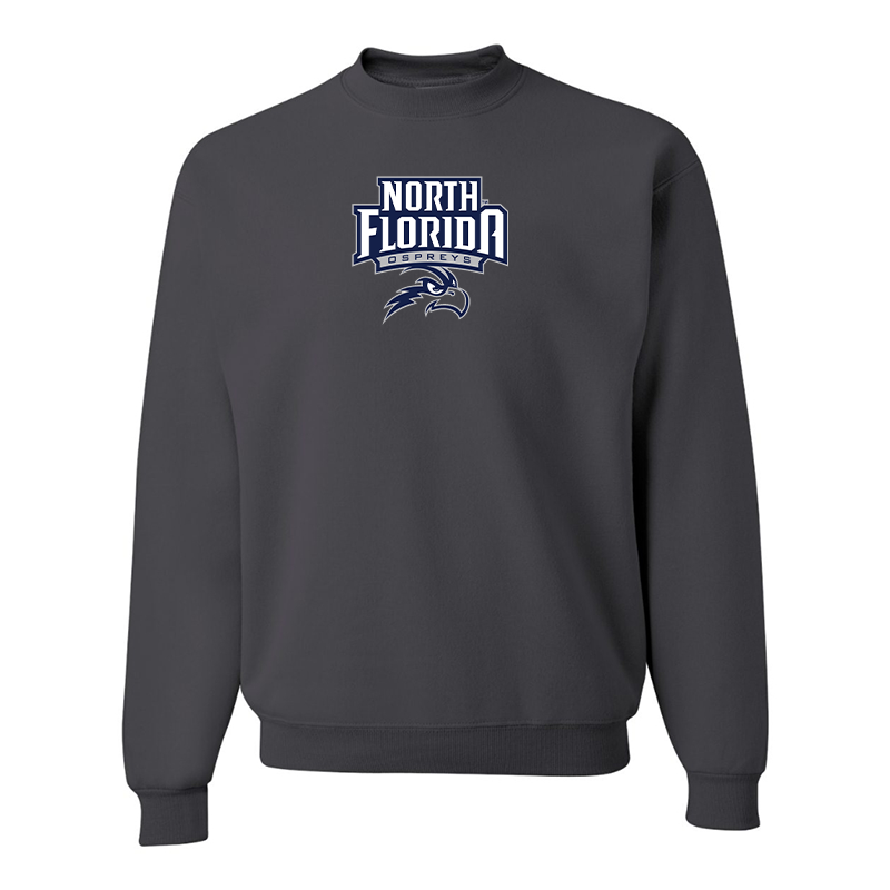 Men's UNF Ospreys  JERZEES NuBlend Crewneck Sweatshirt