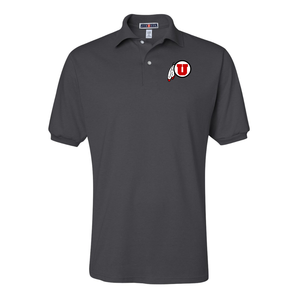 Men's Utah Utes  JERZEES  SpotShield polo