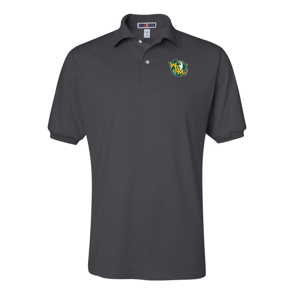 Men's William and Mary Tribe  JERZEES  SpotShield polo