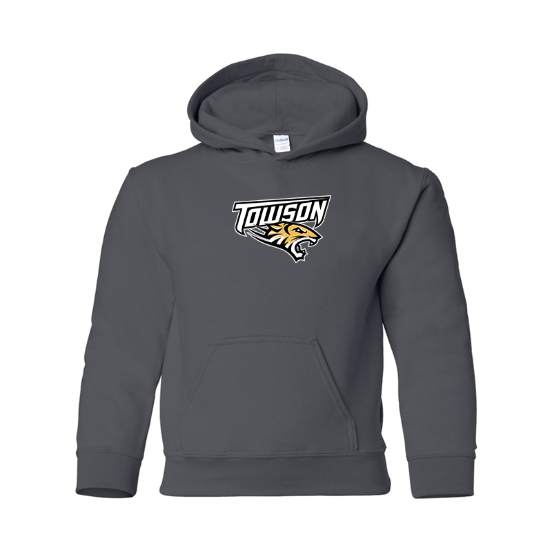 Youth Towson Tigers Gildan Heavy Blend  Hooded Sweatshirt