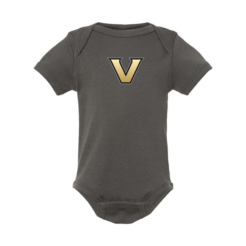 Vanderbilt Commodores  Rabbit Skins Infant Baby Rib Bodysuit