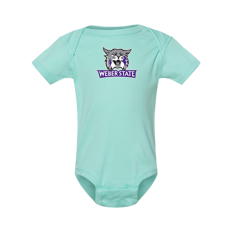Weber State Wildcats Rabbit Skins Infant Baby Rib Bodysuit