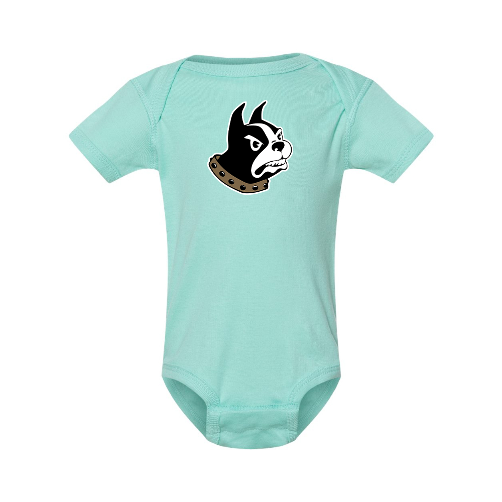 Wofford Terriers   Rabbit Skins Infant Baby Rib Bodysuit