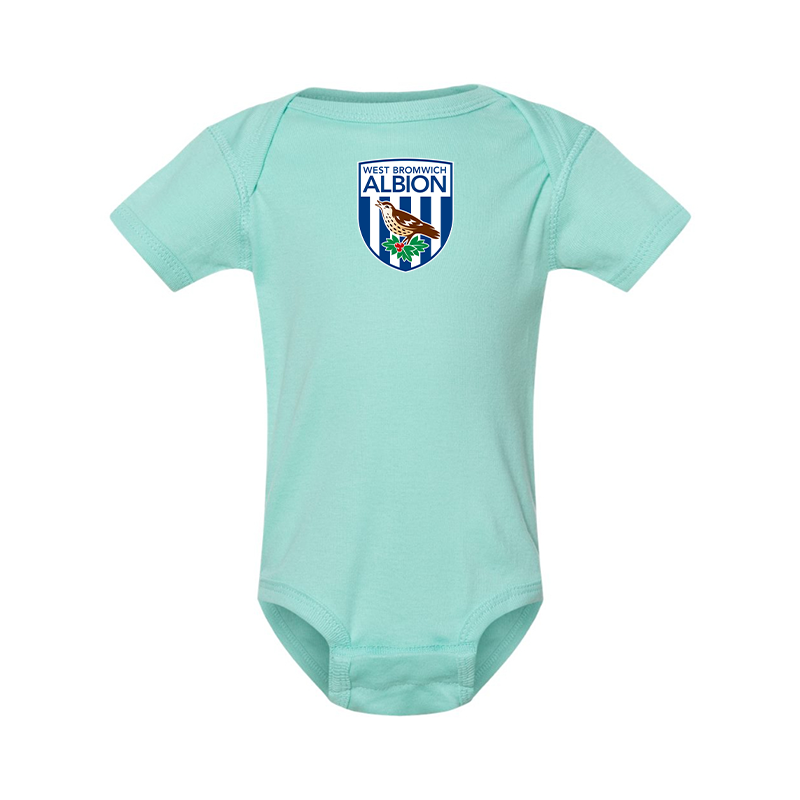 West Bromwich Albion Soccer  Rabbit Skins Infant Baby Rib Bodysuit