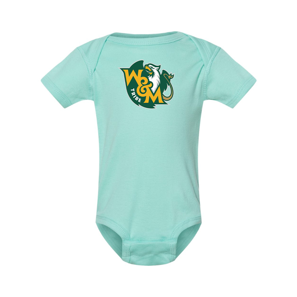 William and Mary Tribe  Rabbit Skins Infant Baby Rib Bodysuit