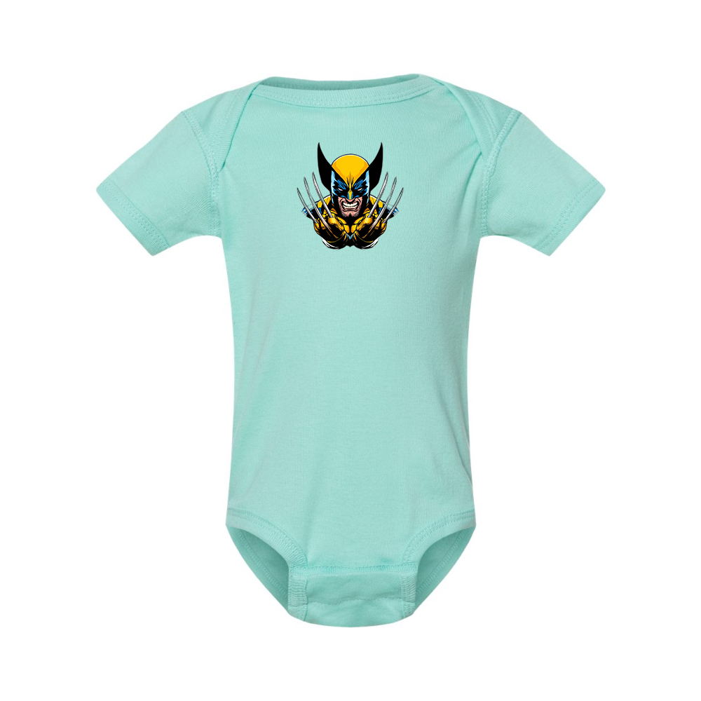 Wolverine 2025 Art   Rabbit Skins Infant Baby Rib Bodysuit
