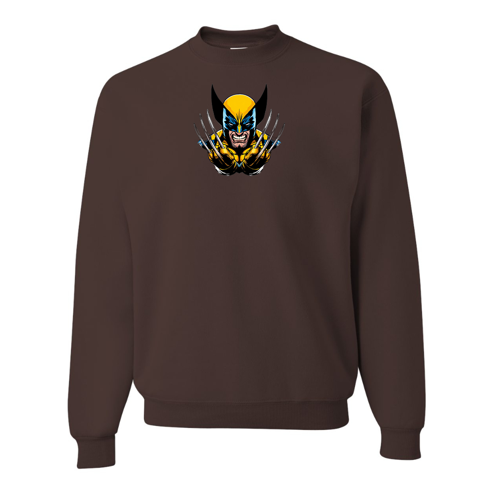 Men's Wolverine 2025 Art    JERZEES NuBlend Crewneck Sweatshirt